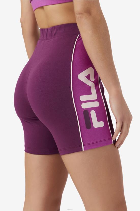 יין ענבים/רוז'/פוטפורי FILA fila davina bike יין ענבים קצר/רוז'/פוטפורי 68LF1699