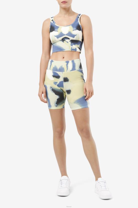 הדפס משיכות מכחול FILA הדפס משיכות מכחול עליון חזיית fila dawn 68LF1399