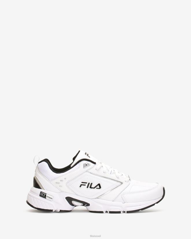 לבן/שחור/כסף מט FILA fila זיכרון גברים decimus 8 לבן/שחור/כסף מט 68LF2689