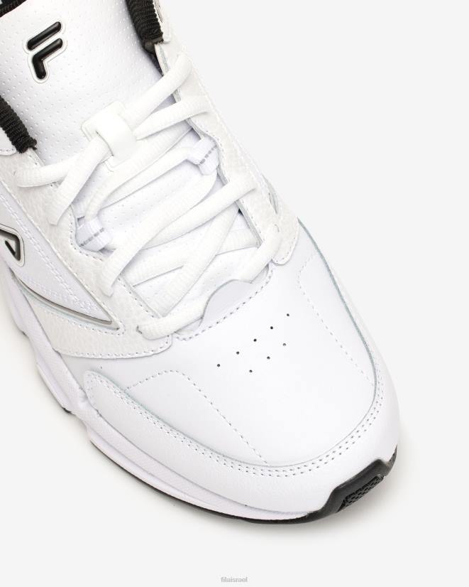 לבן/שחור/כסף מט FILA fila זיכרון גברים decimus 8 לבן/שחור/כסף מט 68LF2689