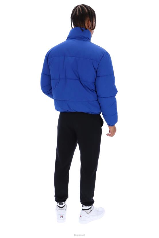 FILA מעיל נפוח מוצק לשני המינים fila delta 68LF3256