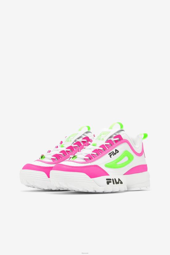 לבן/ורוד/ירוק FILA לבן/ורוד/ירוק fila disruptor women's 2 פרימיום 68LF1155