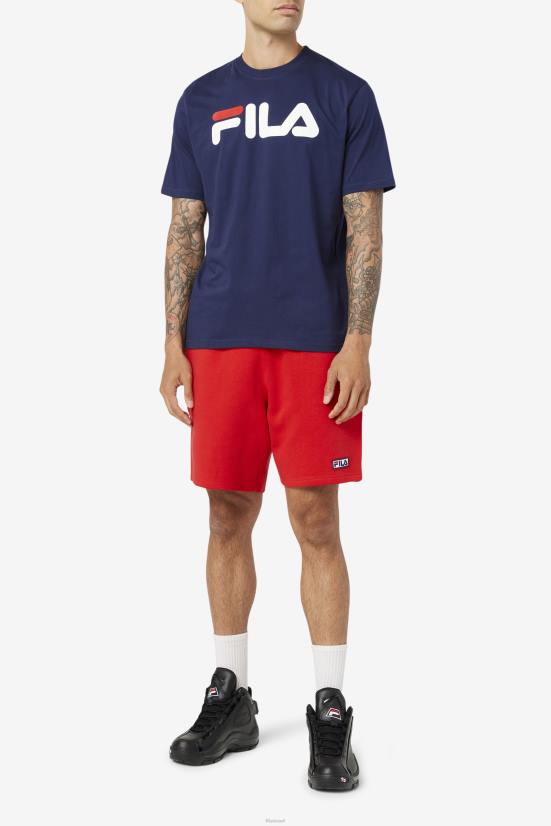 טווס/לבן/אדום סיני FILA fila eagle tee לגברים peacoat/לבן/אדום סיני 68LF283