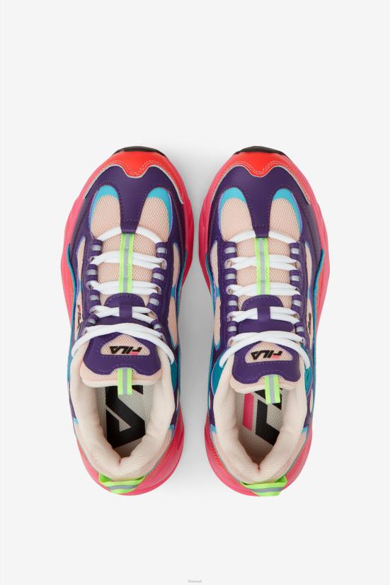 ורד אקרו/סגול/קמליה FILA טריגטה לנשים fila ecru/סגול/קמליה ורד 68LF1336