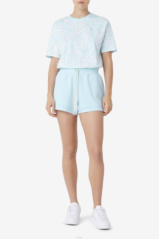 כְּחוֹל FILA fila evangeline טרי קצר כחול 68LF1651