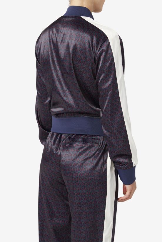 טופו/טופו FILA מעיל טרנינג סאטן fila farah peacoat/טופו 68LF1777