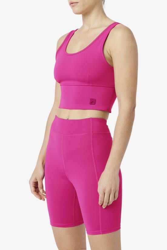 פסטיבל פוסקיה FILA חולצת חזייה של fila festival fuschia kora 68LF1468