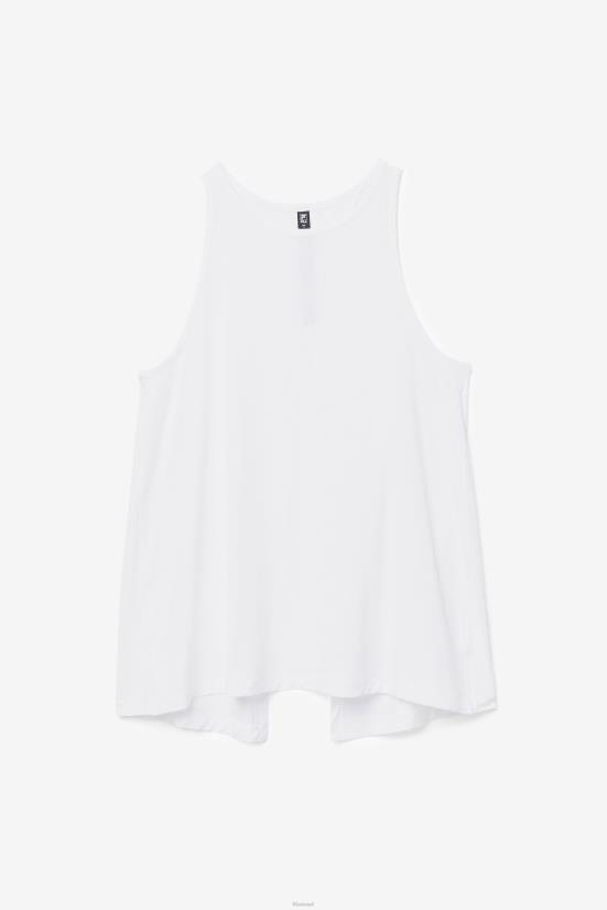 לבן FILA גופיית fila fi-lux בגב פתוח לבן 68LF1861