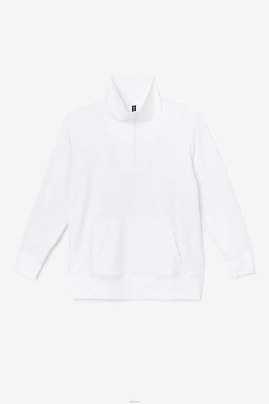 לבן FILA fila fi-lux חצי רוכסן לבן 68LF1927