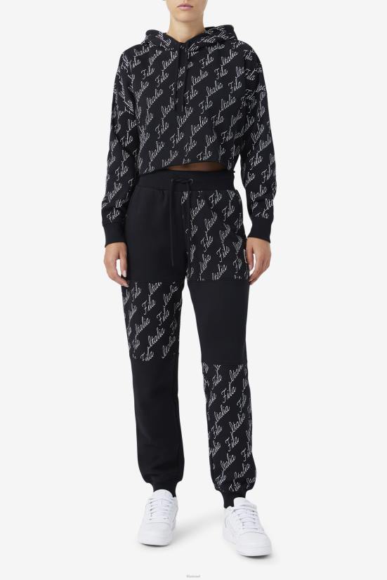 שחור/גן FILA fila gianna jogger black/gardenia 68LF1597