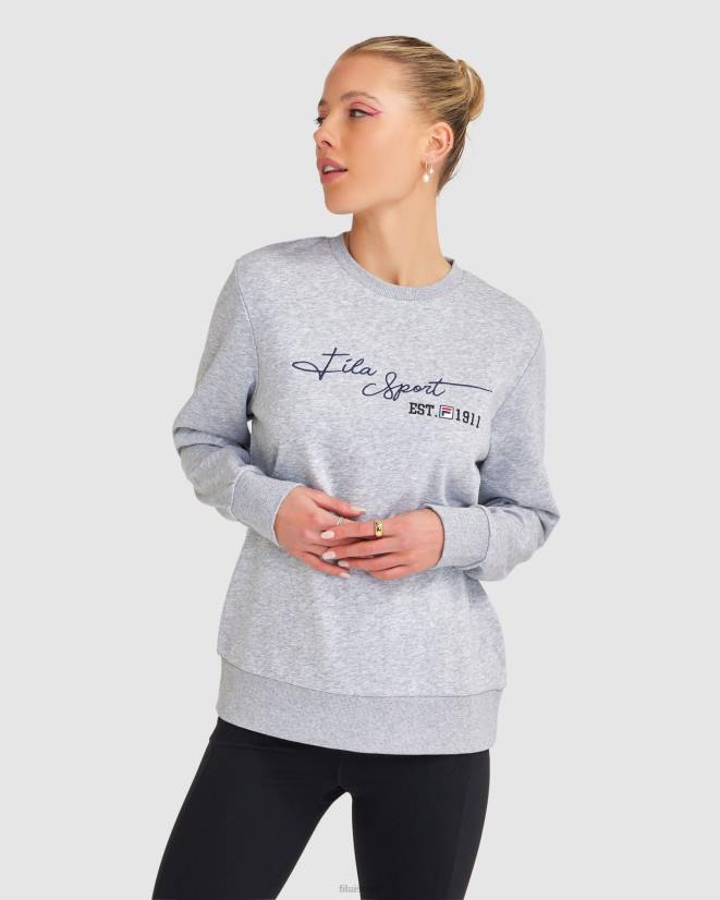 מרל אפור FILA צוות סינציה לנשים fila grey marle 68LF2834