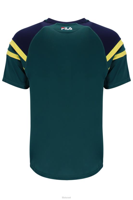 FILA טופ fila heritage עם שרוולים קצרים 68LF3225