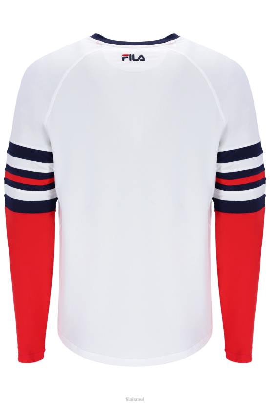 FILA טופ fila heritage עם שרוולים ארוכים 68LF3232