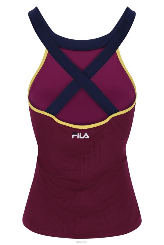 FILA גופיית fila heritage halter 68LF3388
