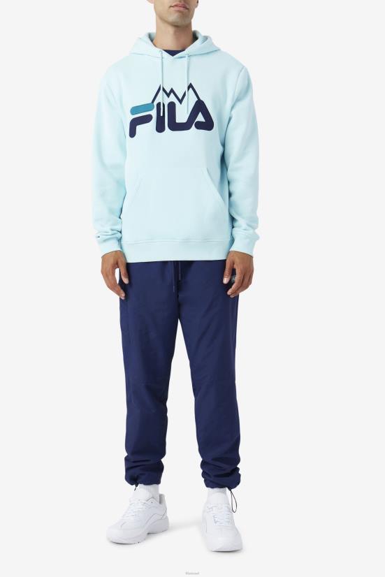 אקווה קרח/צי/אגם עמוק FILA קפוצ'ון fila iced aqua/navy/deep lake nan 68LF544