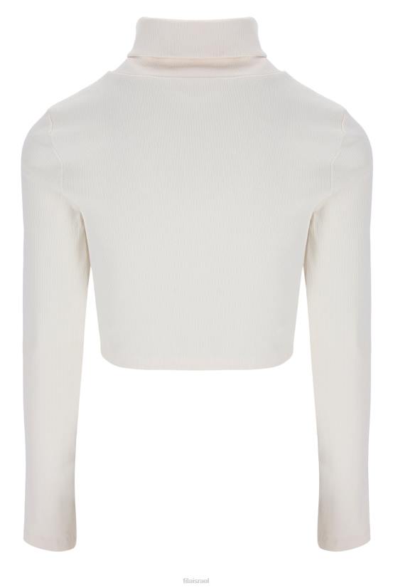 FILA חלק עליון עם צווארון רחב fila imogen 68LF3394