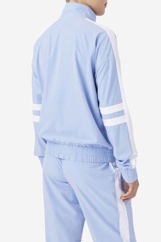 כחול לבן FILA מעיל טרנינג fila jovia כחול/לבן 68LF1759