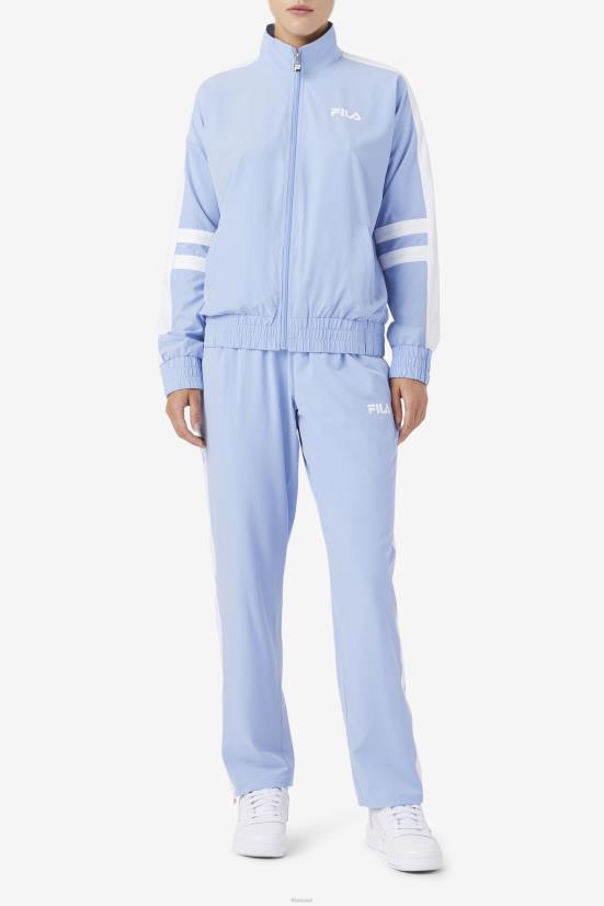 כחול לבן FILA מעיל טרנינג fila jovia כחול/לבן 68LF1759