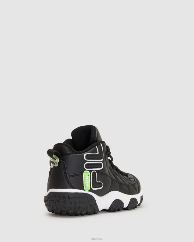שחור/גרגקו/לבן FILA רקדנית נחשים של fila kid שחור/גרגקו/לבן 68LF3067