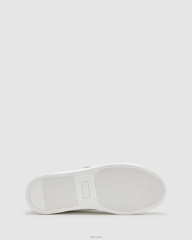 לבן FILA fila kid's fila sunrise white 68LF3181