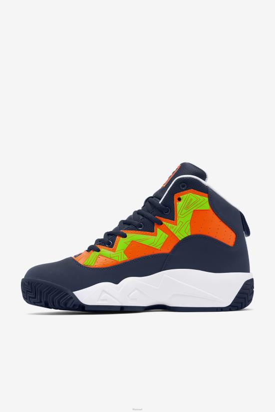 כחול/אדום כתום/לבן FILA fila כחול/אדום כתום/לבן גברים mb 68LF34