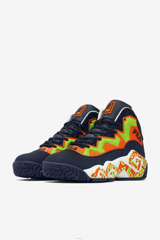 כחול/אדום כתום/לבן FILA fila כחול/אדום כתום/לבן גברים mb 68LF34