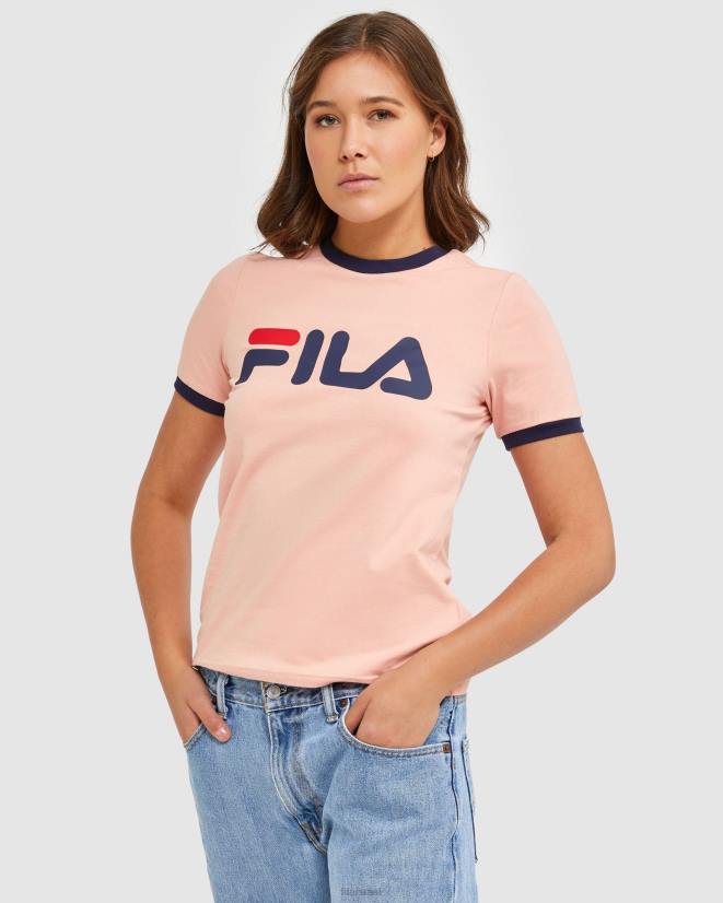 ורד רך FILA טי רינגר קלאסי לנשים fila mellow rose 68LF2894