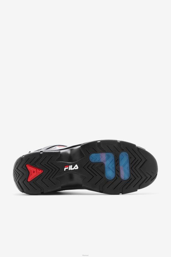 שחור/לבן/אדום FILA fila men's Grant Hill 2 מהדורת יום השנה ה-25 שחור/לבן/אדום 68LF97