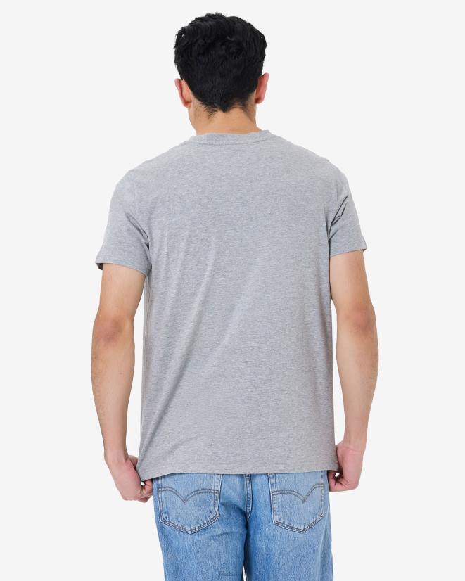 מרל אפור FILA fila men's Heritage Badge 2.0 טי גריי Marle 68LF2587