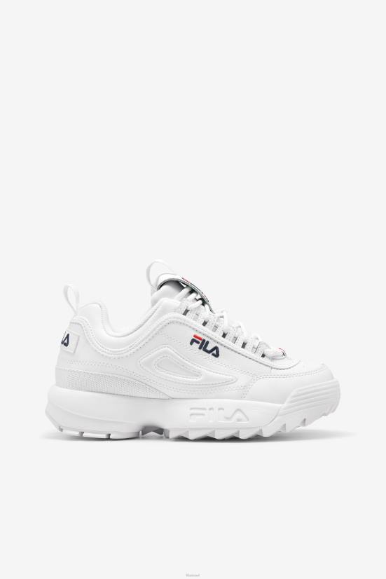 לבן/כהה/אדום FILA fila men's disruptor 2 לבן/כהה/אדום 68LF127