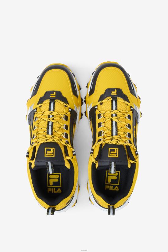 לימון/שחור/לבן FILA fila men's oakmont tr לימון/שחור/לבן 68LF145