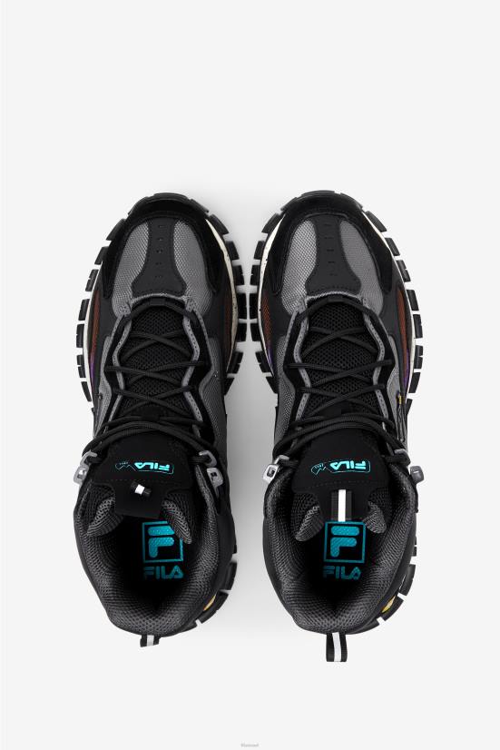 שחור/סגול/שקנאי FILA fila men's ray tracer tr 2 אמצע שחור/סגול/שקנאי 68LF163