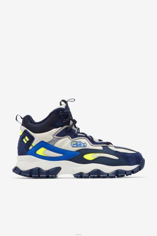 שקנאי/בלוז/כחול FILA fila men's ray tracer tr 2 mid Pelican/blues/blue 68LF211
