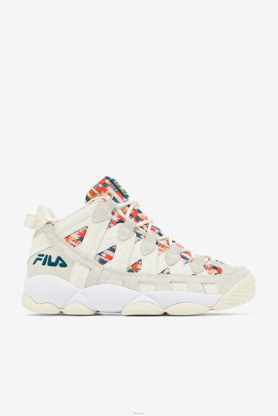 באג גרדניה/לבן/יוני FILA fila men's stackhouse spaghetti gardenia/white/june bug 68LF49