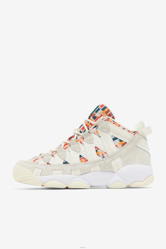 באג גרדניה/לבן/יוני FILA fila men's stackhouse spaghetti gardenia/white/june bug 68LF49