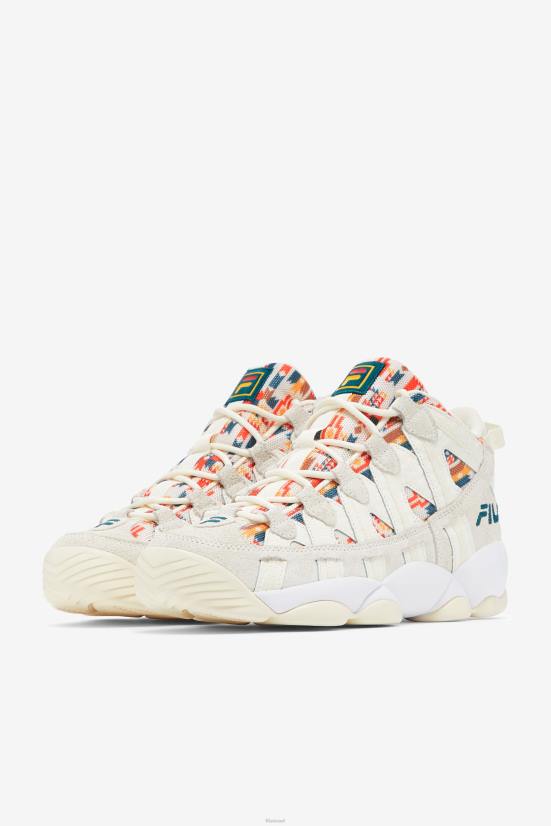 באג גרדניה/לבן/יוני FILA fila men's stackhouse spaghetti gardenia/white/june bug 68LF49