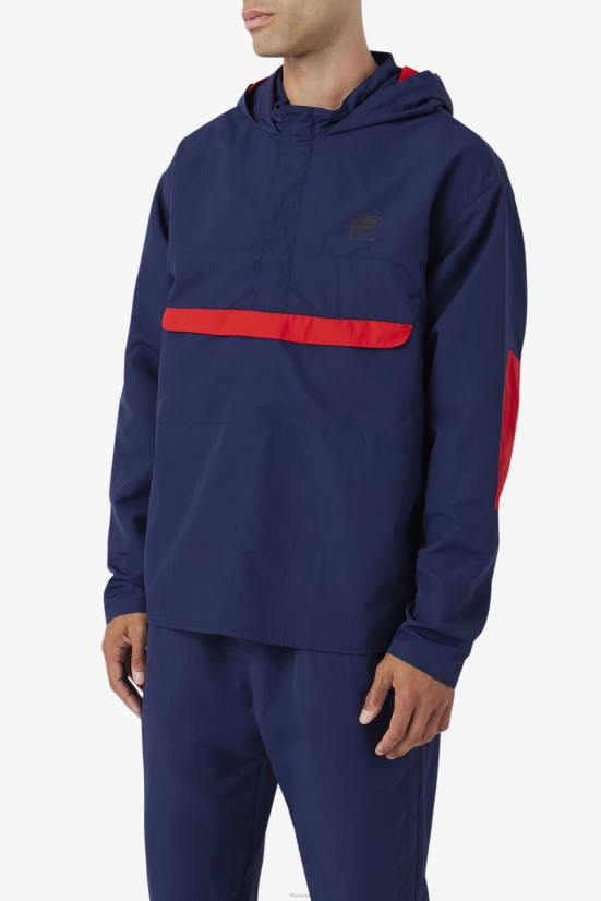 חיל הים FILA fila navy bevans park anorak 68LF880
