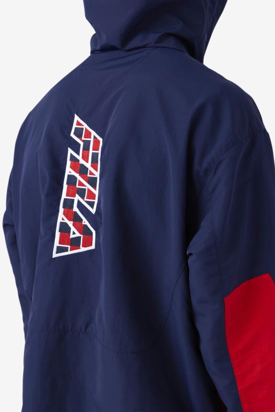 חיל הים FILA fila navy bevans park anorak 68LF880