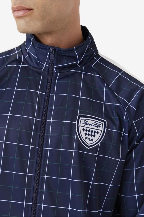 חיל הים/גרדן/יוני באג FILA מעיל אושן טרנינג fila navy/gardenia/june bug 68LF860