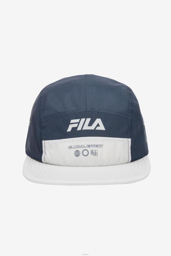 חיל הים/אבן FILA כובע חניון fila navy/stone 5 פאנל 68LF976