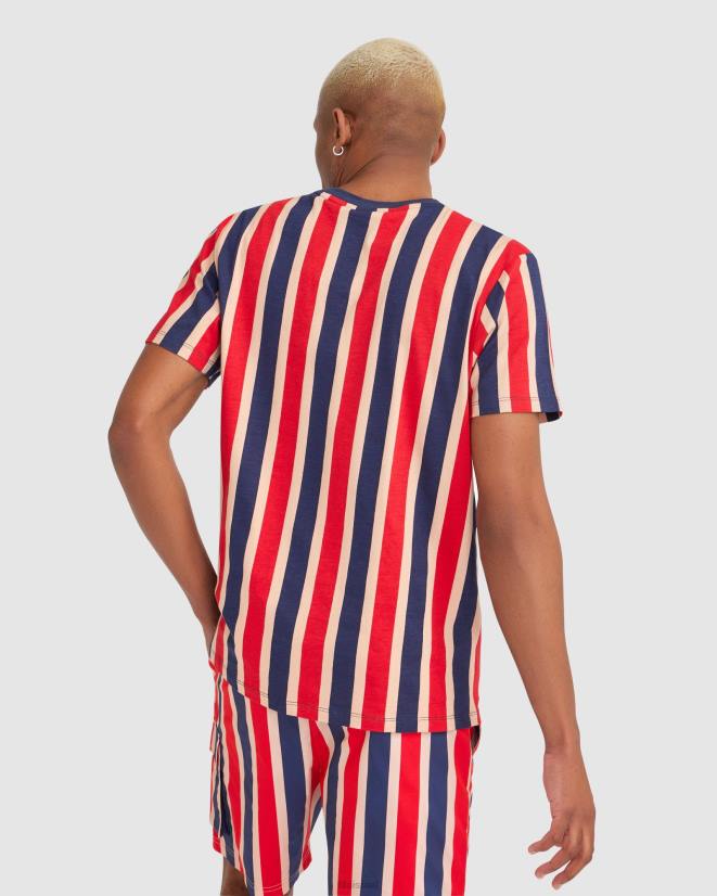 חיל הים החדש FILA טי ג'ט גברים fila new navy 68LF2389