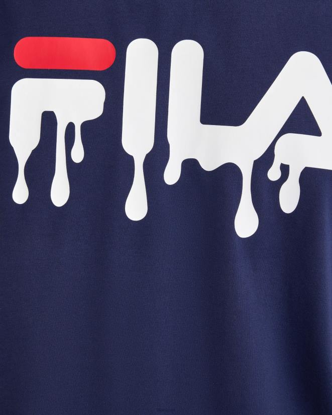 חיל הים החדש FILA טי מת'יו לגברים fila new navy 68LF2402