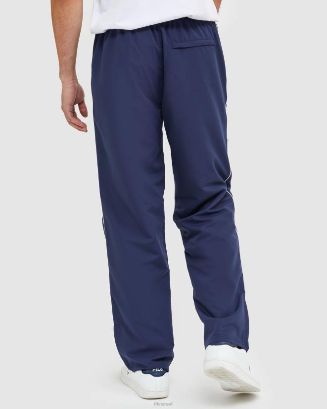 חיל הים החדש FILA מכנסי מיקרופייבר קלאסיים לגברים fila new navy 68LF2450