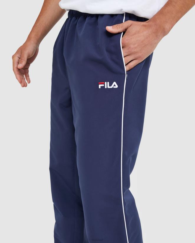 חיל הים החדש FILA מכנסי מיקרופייבר קלאסיים לגברים fila new navy 68LF2450