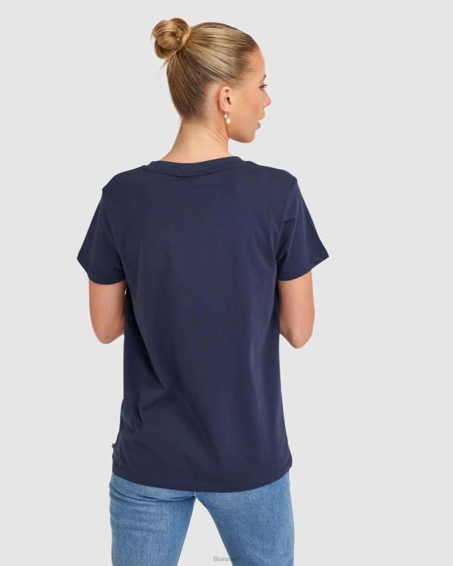 חיל הים החדש FILA טי אימוגן לנשים של fila new navy 68LF2842