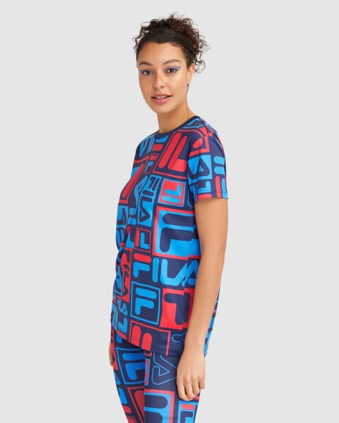 חיל הים החדש FILA טי אנג'ה לנשים של fila new navy 68LF2854