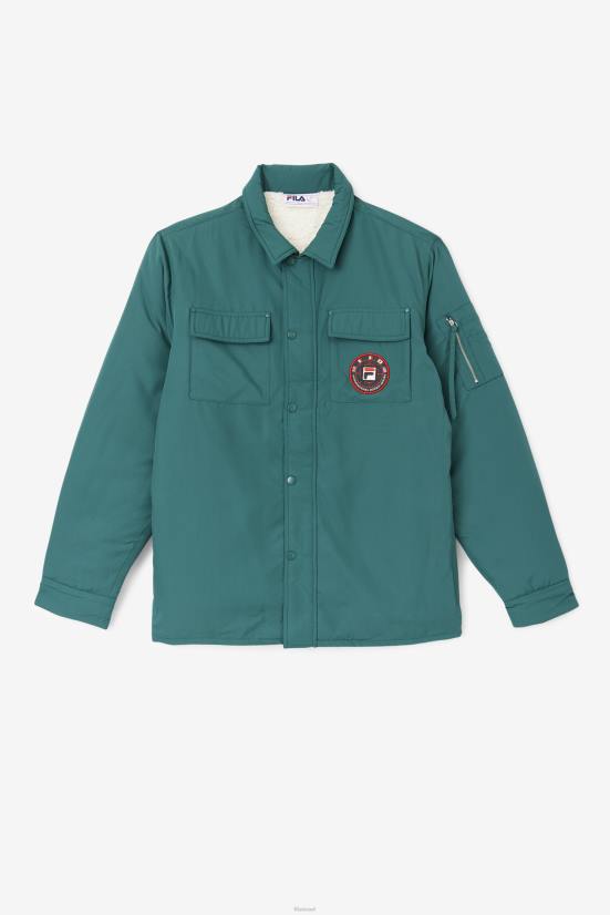 יוניבאג/לבן FILA fila nile shacket junebug/white 68LF799