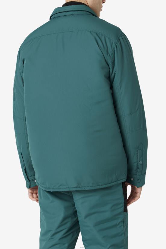 יוניבאג/לבן FILA fila nile shacket junebug/white 68LF799