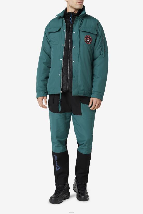 יוניבאג/לבן FILA fila nile shacket junebug/white 68LF799