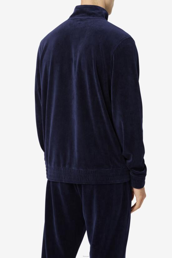 חיל הים FILA מעיל קטיפה fila o-fit נייבי 68LF829